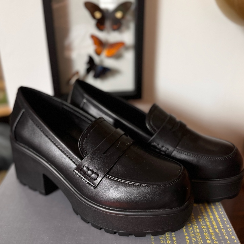KOI Vigo Classic Chunky Loafer Shoes Size 8 women